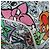 LOUIS VUITTON Monogram Comics Keepall Bandouliere 50 Borsa M21863 Auth 177344SAM Bianco - vista 20