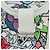 LOUIS VUITTON Monogram Comics Keepall Bandouliere 50 Borsa M21863 Auth 177344SAM Bianco - vista 24