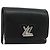 LOUIS VUITTON Epi Portefeuille twist Portafoglio Nero M63322 LV Auth bs34867A