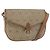 Christian Dior Honeycomb Canvas Schultertasche PVC Beige Gold Auth bs35012 Golden