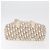 Bolso Tote Christian Dior Trotter Canvas Beige Plata Auth 179002A - vista 5