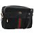 Borsa a tracolla GUCCI GG Canvas Web Sherry Line Nera Rossa Verde Auth 178590A Nero Rosso