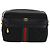 Borsa a tracolla GUCCI GG Canvas Web Sherry Line Nera Rossa Verde Auth 178590A Nero Rosso - vista 13