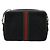 Borsa a tracolla GUCCI GG Canvas Web Sherry Line Nera Rossa Verde Auth 178590A Nero Rosso - vista 2