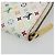 LOUIS VUITTON Monogram Multicolor Zippy Wallet White M60241 LV Auth 178601A Bianco - vista 16