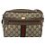 Sac GUCCI GG Supreme Web Sherry Line en PVC Beige Or 904 02 004 Auth 178513 Doré - vue 13