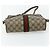 Sac GUCCI GG Supreme Web Sherry Line en PVC Beige Or 904 02 004 Auth 178513 Doré - vue 5