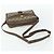 Sac GUCCI GG Supreme Web Sherry Line en PVC Beige Or 904 02 004 Auth 178513 Doré - vue 7