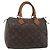 LOUIS VUITTON Borsa Monogram Speedy 25 M41528 LV Auth 178588 Monogramma