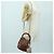 Autre Marque Borsa a mano MARNI Panniers in pelle 2way Beige Gold Auth 178605V - vista 25