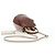 Autre Marque Borsa a mano MARNI Panniers in pelle 2way Beige Gold Auth 178605V - vista 9