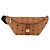 MCM Vicetos Logogram Body Bag PVC Marrone Oro Auth 177029 D'oro - vista 13
