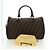 Mini Borsa Boston FENDI in tela Zucca Marrone Nero Autentica am11498SAV - vista 12