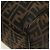Mini Borsa Boston FENDI in tela Zucca Marrone Nero Autentica am11498SAV - vista 18