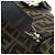 Mini Borsa Boston FENDI in tela Zucca Marrone Nero Autentica am11498SAV - vista 20