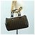 Mini Borsa Boston FENDI in tela Zucca Marrone Nero Autentica am11498SAV - vista 25