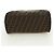 Mini Borsa Boston FENDI in tela Zucca Marrone Nero Autentica am11498SAV - vista 5