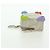 LOUIS VUITTON Taurillon Clemence Climbing Pouch Gray MP3383 LV Auth 177975M Marrone - vista 3