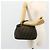 Bolsa de Mão FENDI Zucca Canvas Marrom Preto Auth bs35005 - vista 22