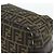 Bolsa de Mão FENDI Zucca Canvas Marrom Preto Auth bs35005 - vista 8