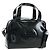 Borsa GUCCI in pelle vernice 2way Nero Argento Auth 176640