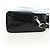 Borsa GUCCI in pelle vernice 2way Nero Argento Auth 176640 - vista 4