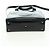 Borsa GUCCI in pelle vernice 2way Nero Argento Auth 176640 - vista 5