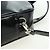 Borsa GUCCI in pelle vernice 2way Nero Argento Auth 176640 - vista 9
