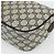 Bolsa de Ombro GUCCI GG Supreme Sherry Line PVC Azul Marinho Ouro 89 02 032 Auth 177813 Dourado - vista 15