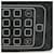 LOUIS VUITTON Monogram Eclipse Fragment iPhone Case M64449 LV Auth 177105M Monogramma  - vista 20