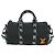 LOUIS VUITTON Borsa Keepall XS Damier Distorted City Nera M80202 LV Auth 177433SM Nero - vista 13