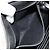 Clutch Jimmy Choo in pelle nera e argento Auth 177536 Nero - vista 11