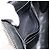 Clutch Jimmy Choo in pelle nera e argento Auth 177536 Nero - vista 12