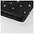 Clutch Jimmy Choo in pelle nera e argento Auth 177536 Nero - vista 14