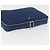 CHANEL Matelasse Christmas 2012 PC Case Nylon Blau Silber CC Authentisch 178958A - Ansicht 5
