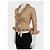 Camicetta Yves Saint Laurent Vintage Beige a Maniche 3/4 Taglia S Usata - vista 2