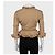 Camicetta Yves Saint Laurent Vintage Beige a Maniche 3/4 Taglia S Usata - vista 3