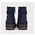 Chanel Blue Textile Logo Zip Ankle Boots Size 38.5 pre-owned - view 4