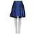 Christian Dior blauer Seidenrock mit Blumenmuster - Sz M (EU 42) gebraucht