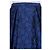 Christian Dior blauer Seidenrock mit Blumenmuster - Sz M (EU 42) gebraucht - Ansicht 4