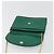 Céline Bolso de Hombro con Cadena CELINE de Cuero Verde Oro Auth 177238A Dorado - vista 18