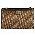 Borsa a tracolla Christian Dior Trotter Canvas Beige Oro Auth 178063 D'oro - vista 13