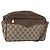 Borsa a Spalla GUCCI GG Supreme PVC Beige Oro Auth 176997 D'oro