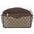 Borsa a Spalla GUCCI GG Supreme PVC Beige Oro Auth 176997 D'oro - vista 13