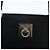 Céline Borsa CELINE in pelle nera argento Auth 178117A Nero - vista 17