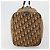 Borsa Boston Christian Dior Trotter Canvas Beige Oro Autentica 176853 - vista 4