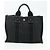Hermès Borsa Fourre Tout HERMES 2 Set Cotone Rosso Verde Autentica BA12496 - vista 9