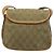 Sac à bandoulière GUCCI GG Canvas Beige Or 007 3444 0207 Auth 177887 Doré - vue 2