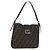 FENDI Zucca Canvas Mamma Baguette Borsa a Spalla Marrone Nero Auth 177772SAV