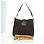 FENDI Zucca Canvas Mamma Baguette Borsa a Spalla Marrone Nero Auth 177772SAV - vista 12